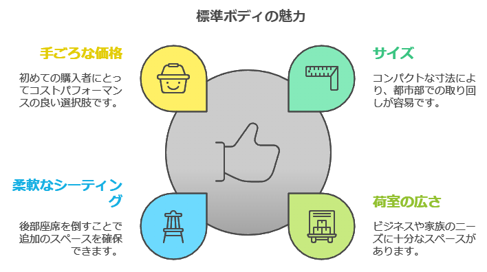 標準ボディの魅力